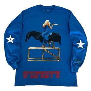 Beyonce American Requiem Long Sleeve M Cowboy Carter Tour 2025 Merch NEW *spot